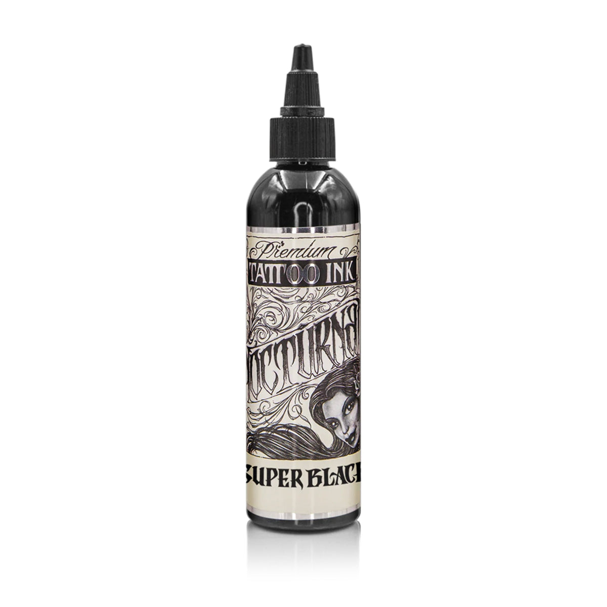 Nocturnal Legacy Super Black — pudel, tootesarja pakendi näidis