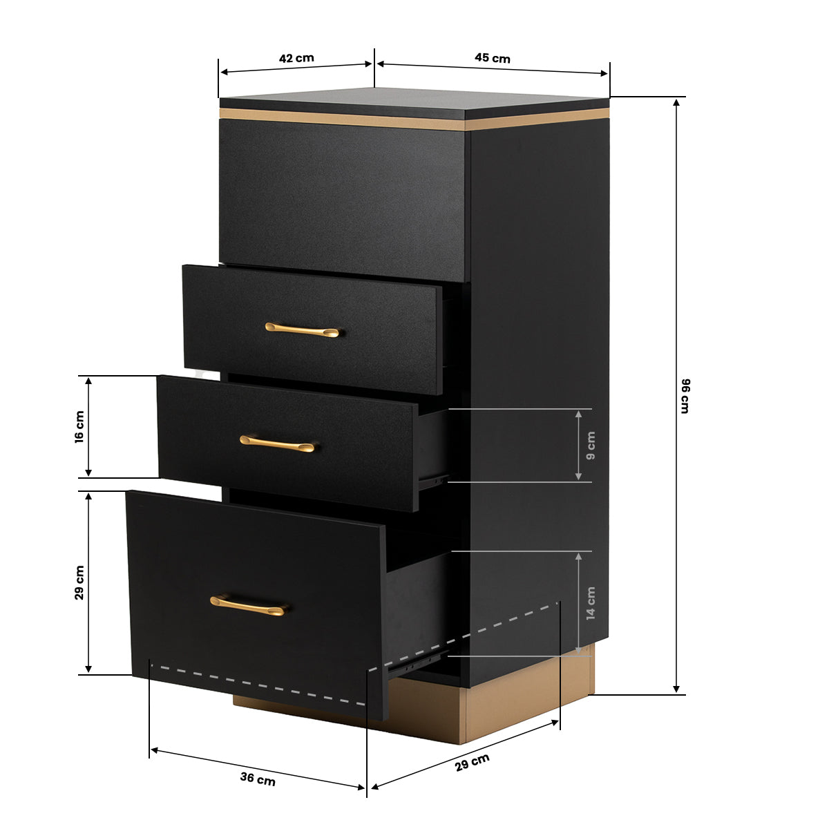 Gabbiano 2027BG hairdresser's helper - BVShop