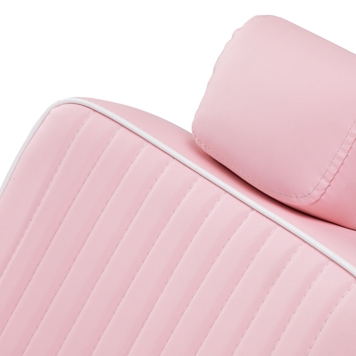 Gabbiano Visionerio barber chair pink chrome frame - BVShop