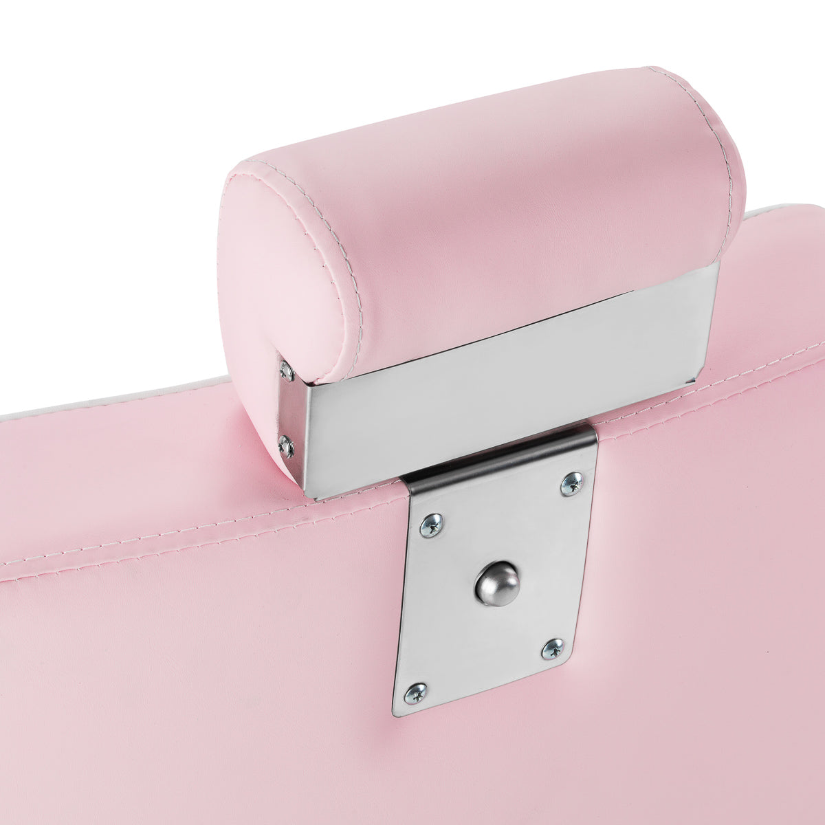 Gabbiano Visionerio barber chair pink chrome frame - BVShop