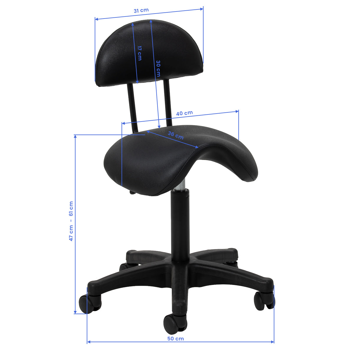 Ergonoomiline ACTIVESHOP 6001 kosmeetikatool professionaalsele salongile