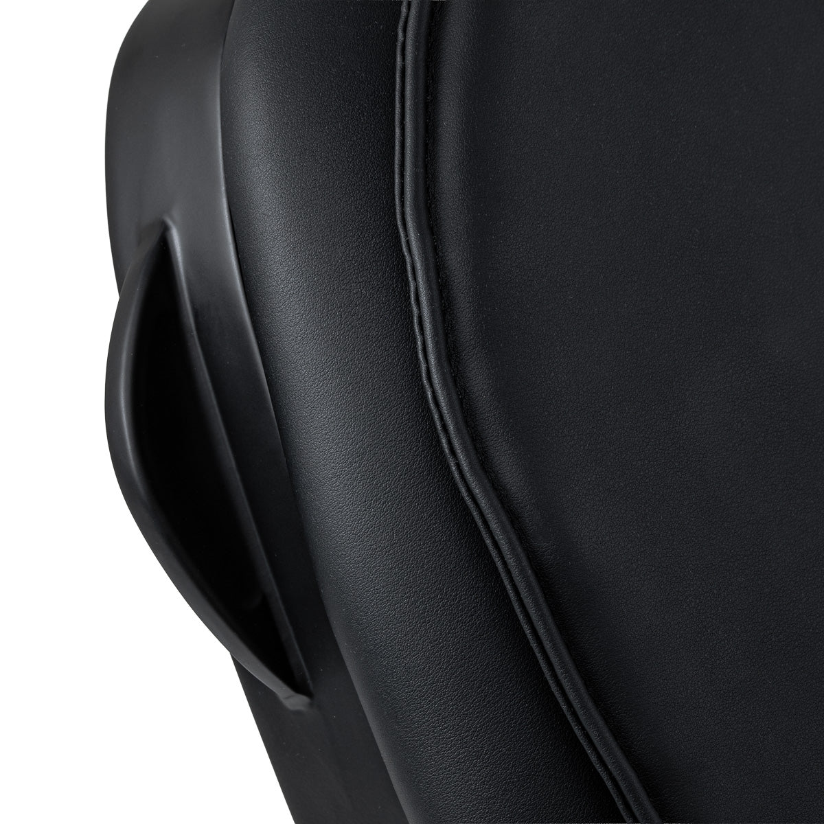Gabbiano Francesco Massaažiga Barberitool – Must, Must Alus · Seljatoe detail