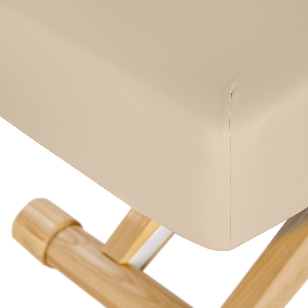Sillon Siesta Elektriline SPA-Lamats – Beež, Helepruun Alus · Puitalus
