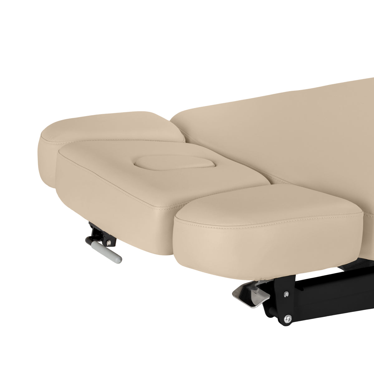 Sillon Relax Elektriline SPA-Lamats – Beež, Must Alus · Peatoe külgosad