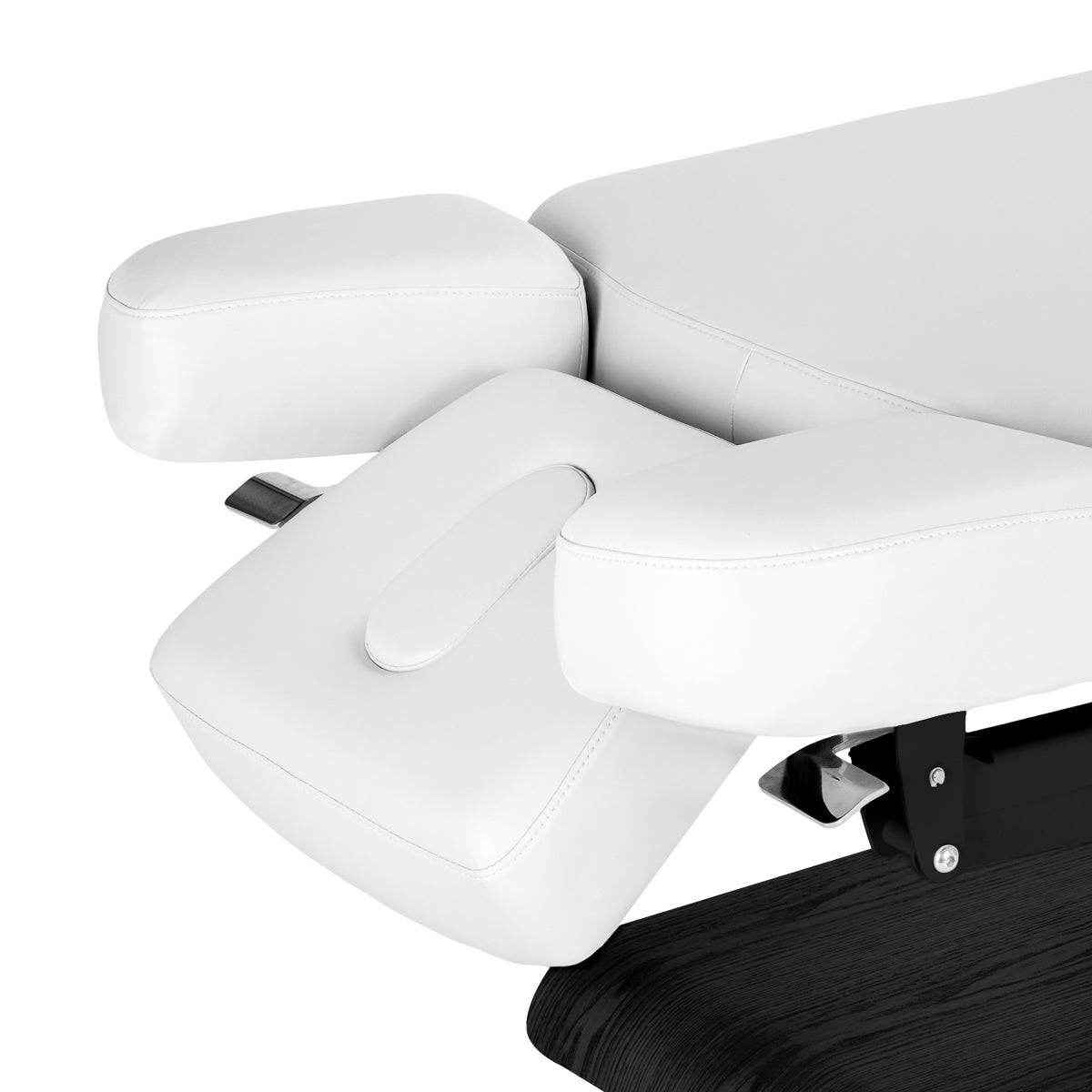 Sillon Relax · valge / must · liikuvad peatoe külgmised osad