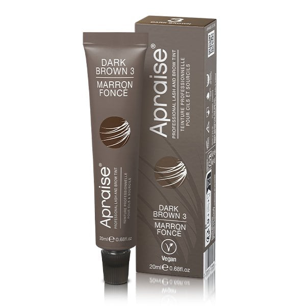Apraise PPD Free & Vegan Brow And Lash Tint Dark Brown3 20ml - BVShop