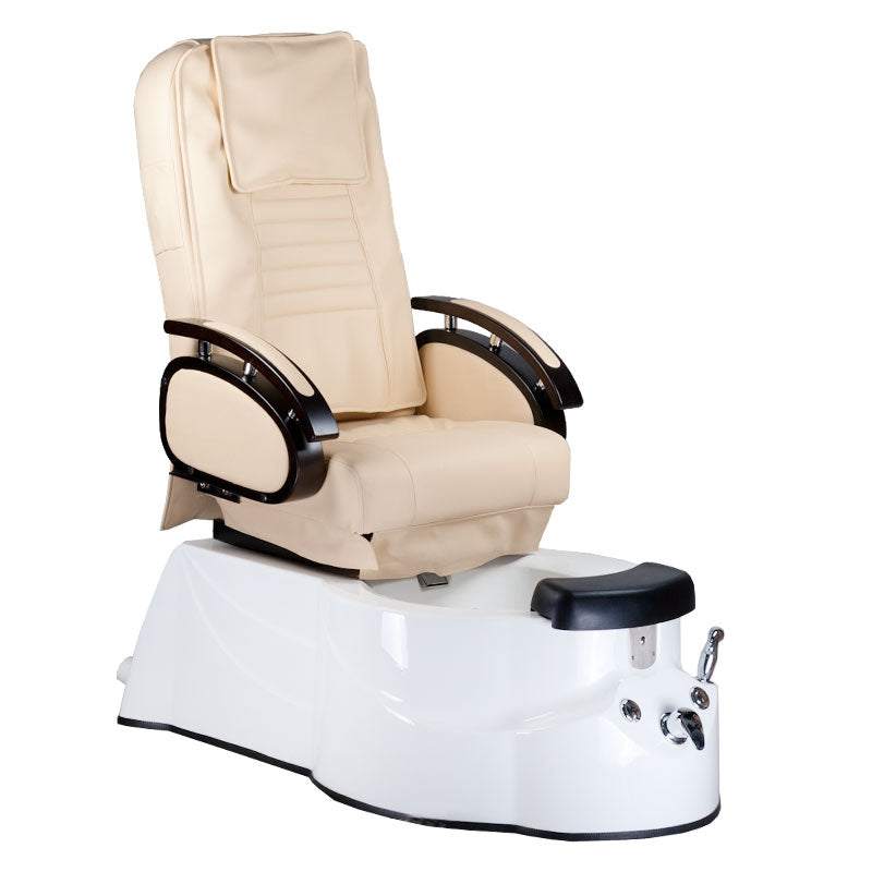 Pedicure Chair with Massage BR-3820D Cream - BVShop