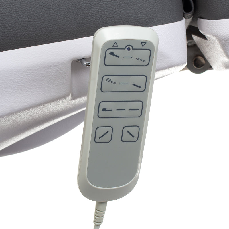 6-Elektryczny fotel kosmetyczny Mazaro BR-6672 Szary-6