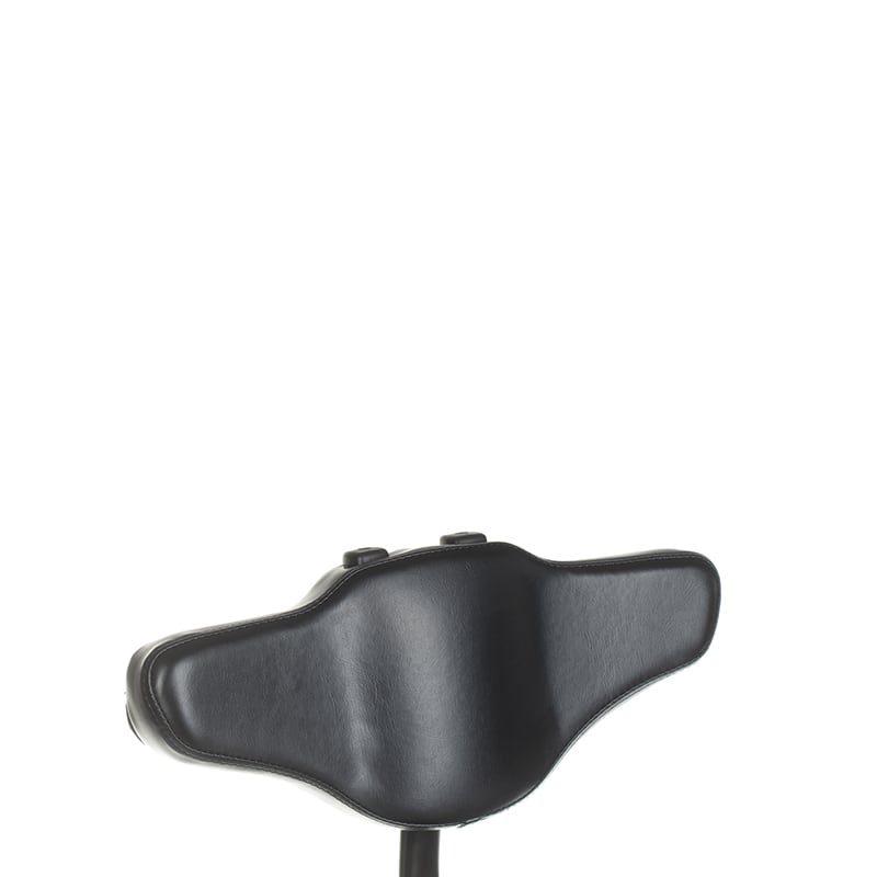 7-Taboret tatuażysty obrotowy z oparciem JUHO INKOO-7