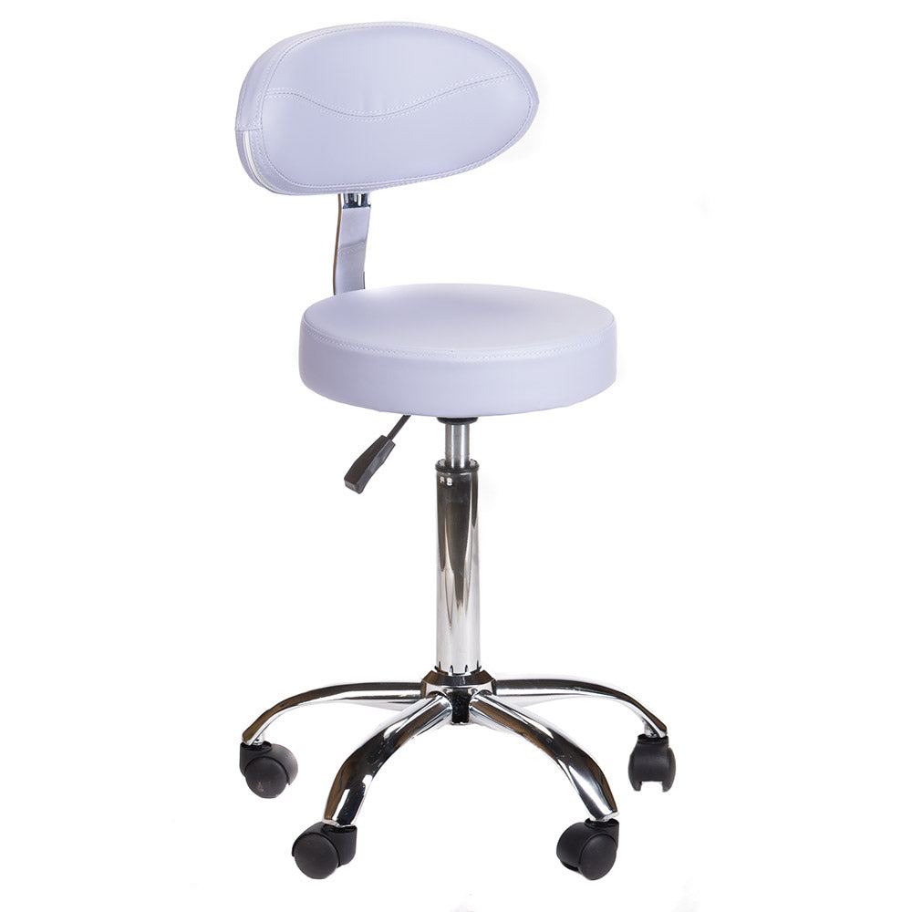 Cosmetic Stool with backrest BD-9934 lavender - BVShop