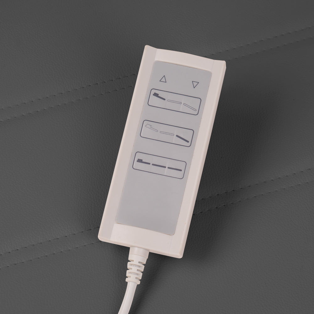 Elektryczny fotel kosmetyczny BR-6622 szary - BVShop