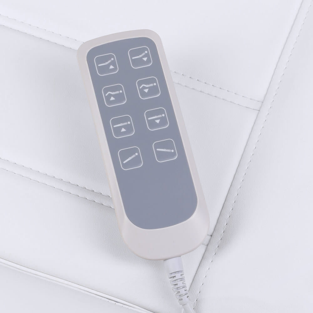 Electric Cosmetic Chair LUX BW-273B-4 White - BVShop