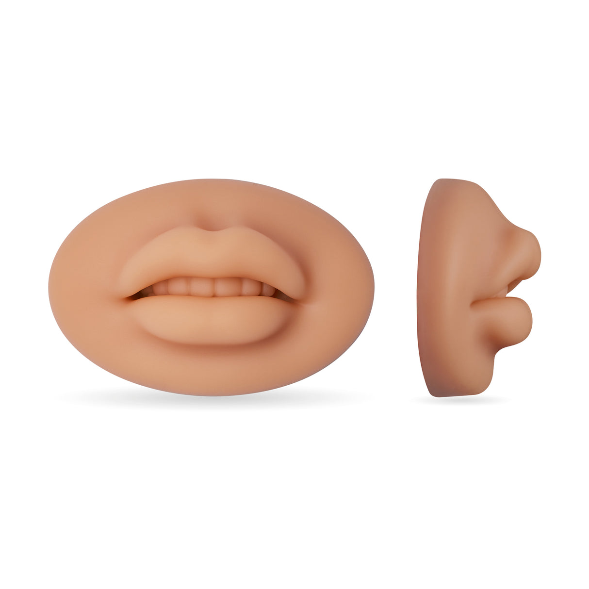 Swiss Color 3D harjutushuule pehme silikoon hele/tume