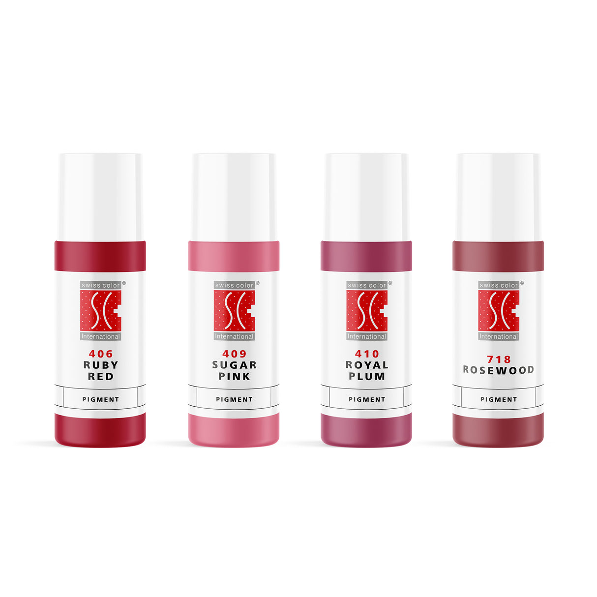 Swiss Color Pink Obsession pigmentide komplekt 4×5ml