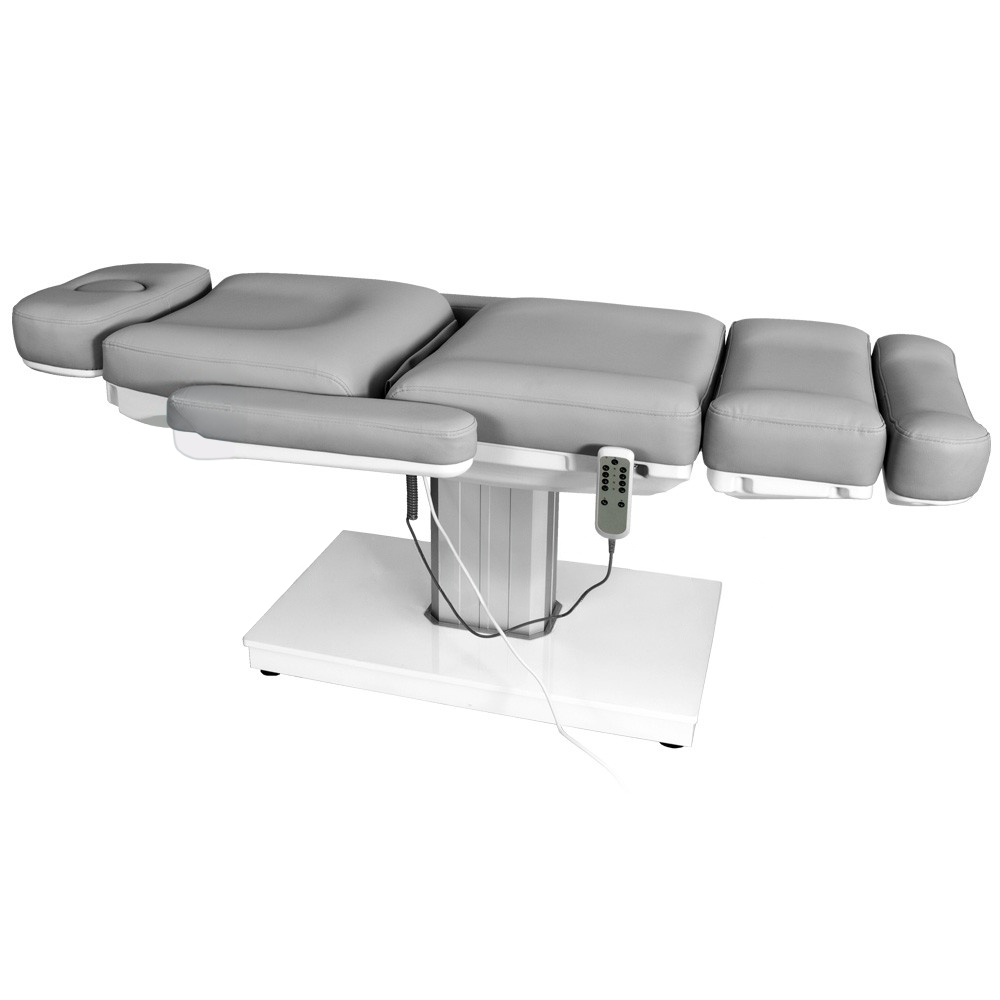 Electric Beauty Bed BR-7707 Light Grey Eco Leather - BVShop