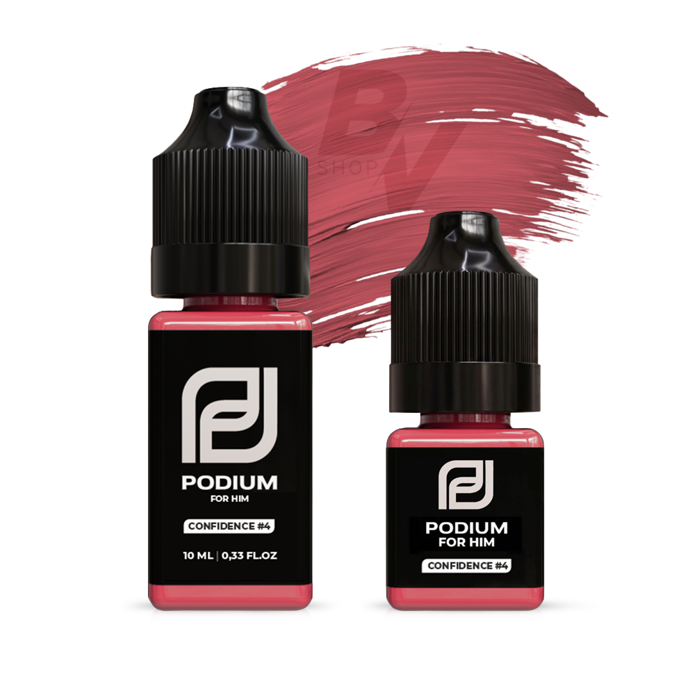 Podium Confidence No4 Huulte Korrigeeriv Aluspigment 6ml/10ml