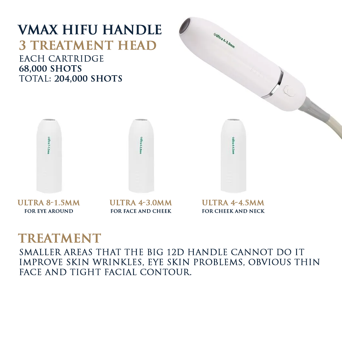 Skin Monarch 5-ühes mitmeotstarbeline HIFU masin