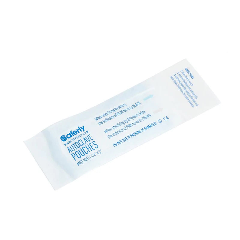 Saferly isesulguvad autoklaavi steriliseerimiskotid 200 tk 32 × 75 mm