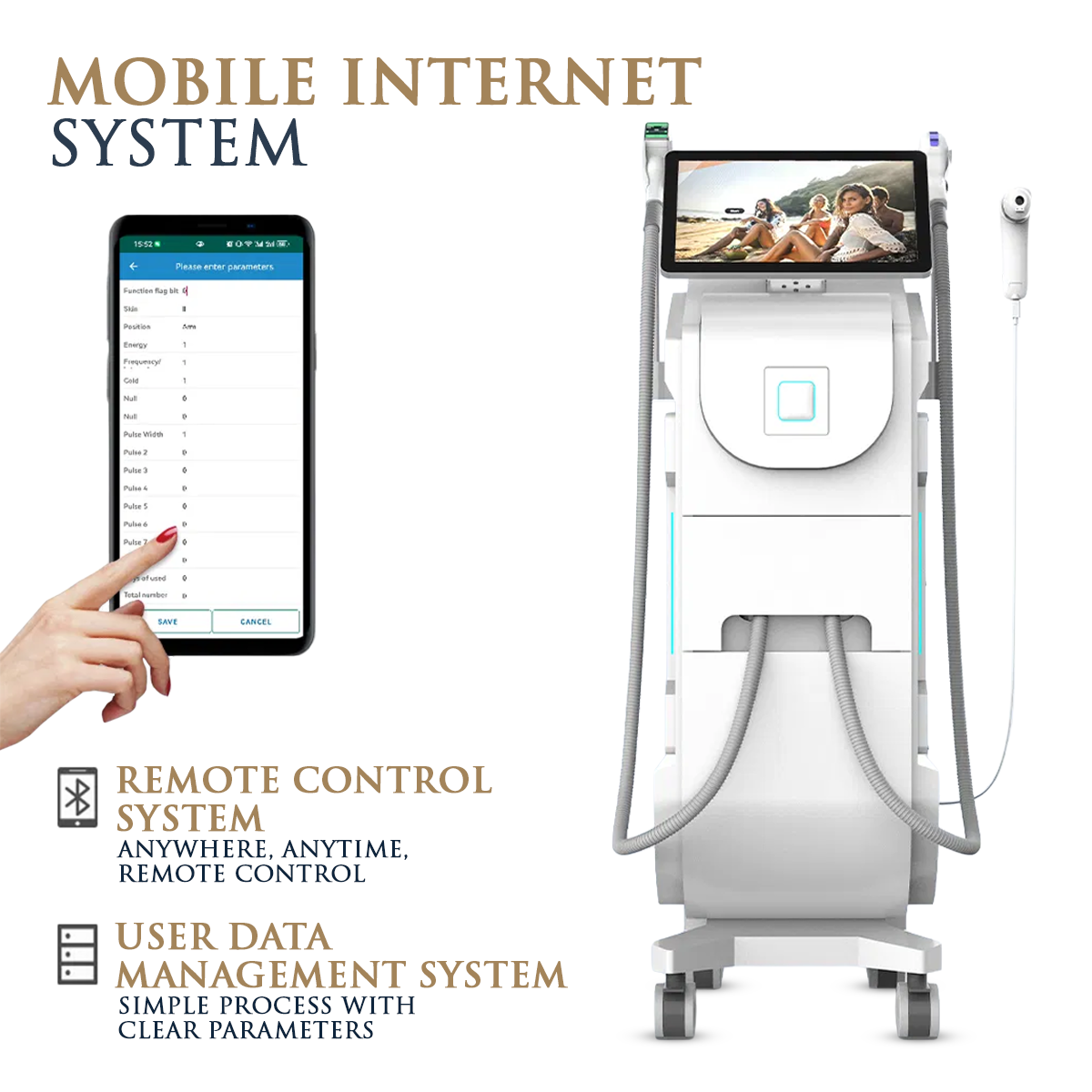 Skin Monarch Qantum Pro diood- ja pikosekundiline laser