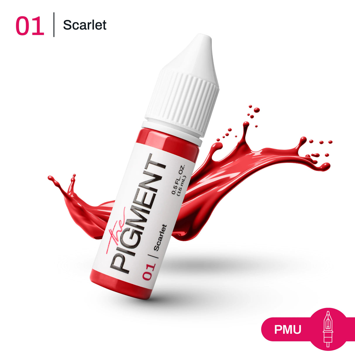 The Pigment 01 Scarlet Pigment (15ml)