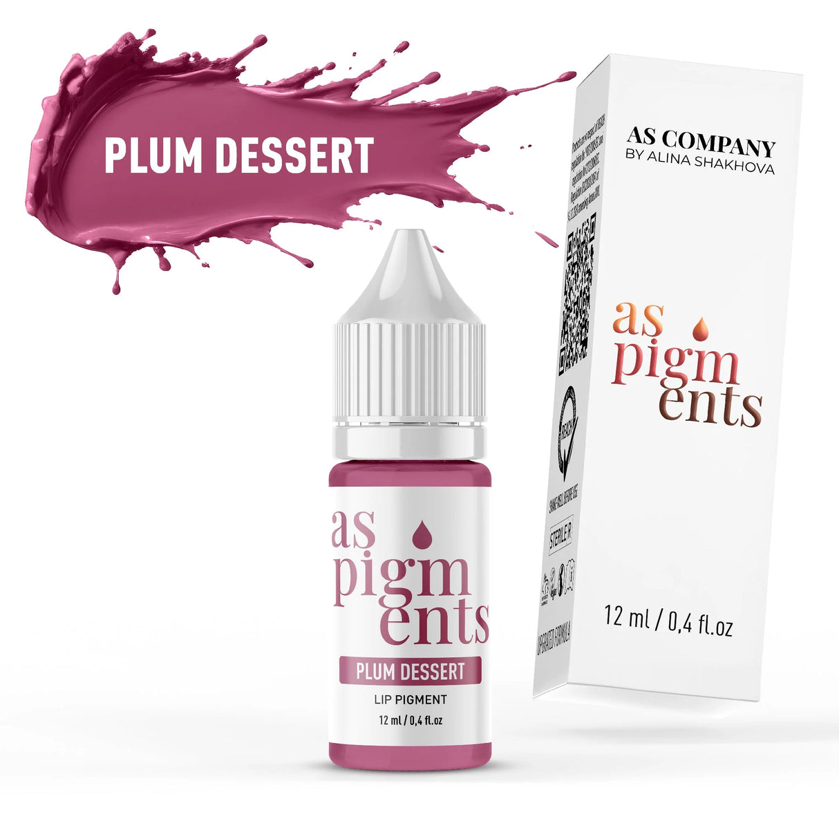 AS COMPANY Plum Dessert (AS Pigments) 6/12ml - BVShop