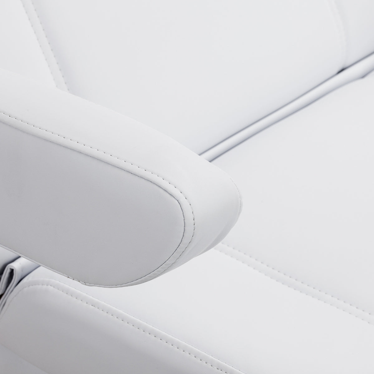 Azzurro Lux 4m white cosmetic chair with cradle - BVShop