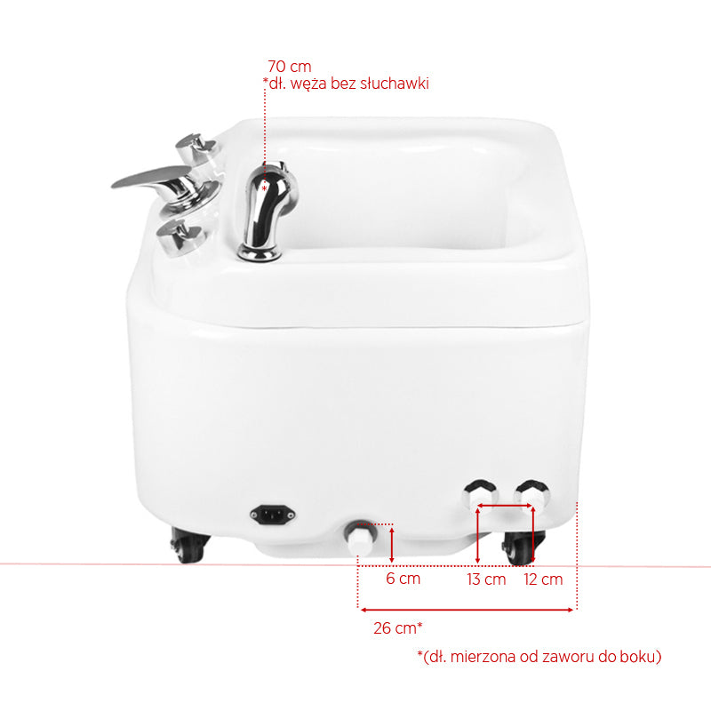 Azzurro tray for pedicure with hydromassage a023 - BVShop