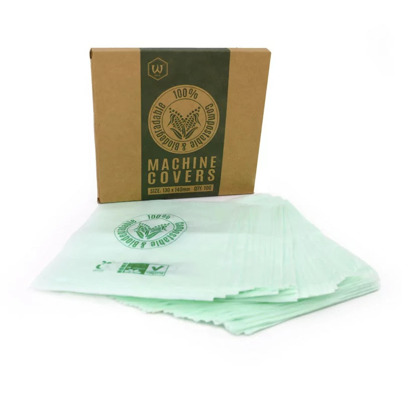 Biodegradable Tattoo Machine Covers 130mmx140mm 100pcs - BVShop