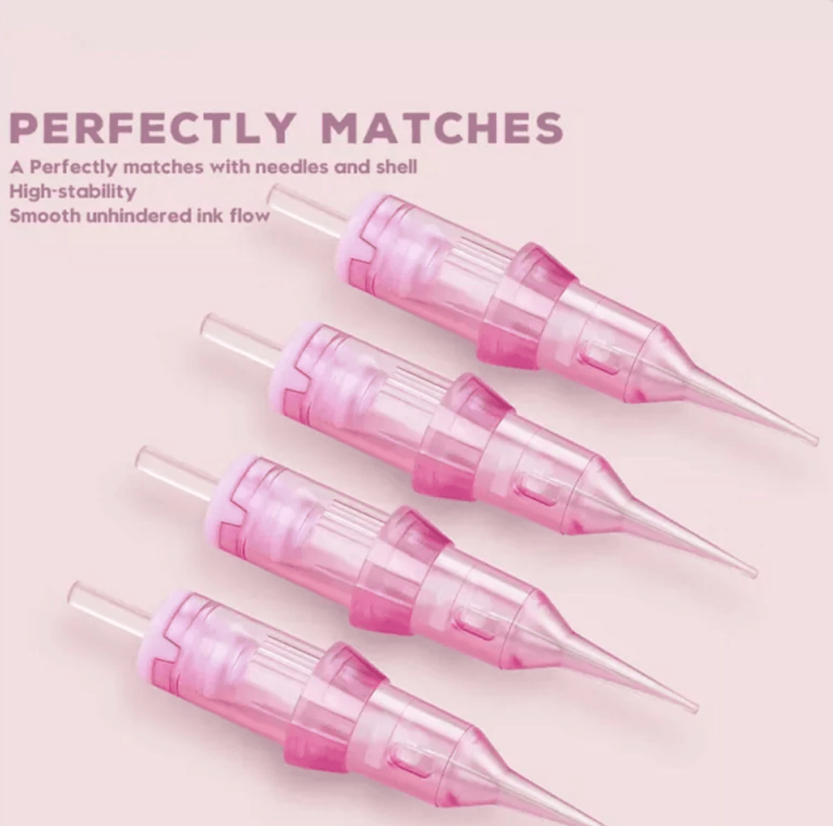 Biomaser Thunderload Power Pink U Shaped Cartridges - BVShop