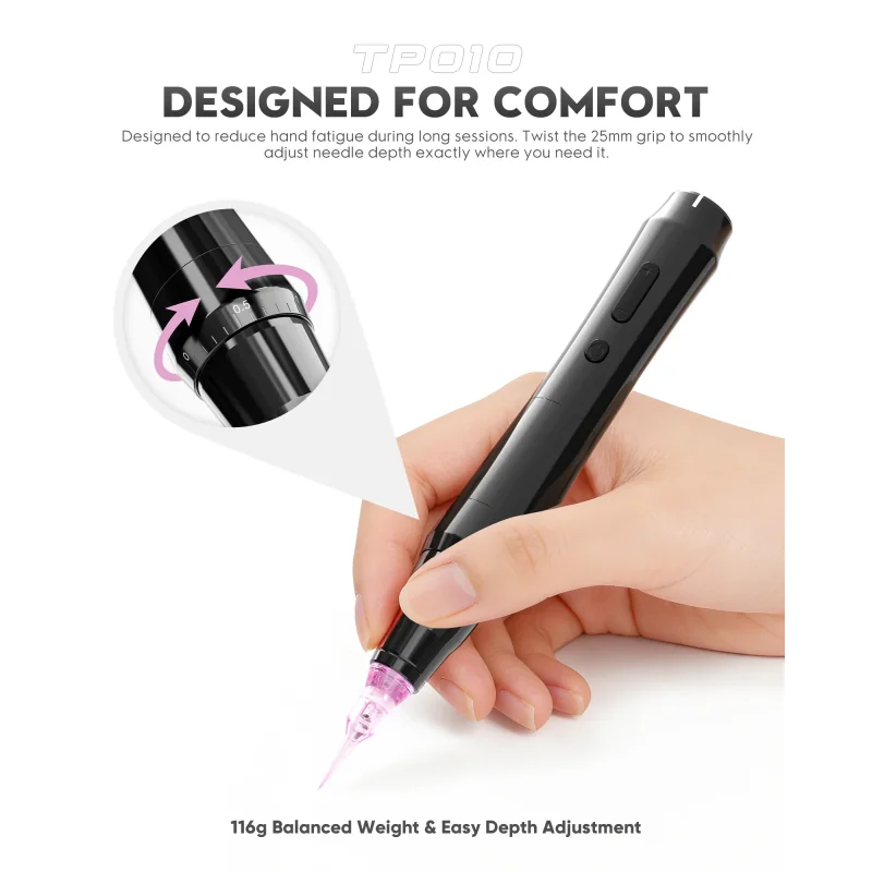 Biomaser TP010 juhtmevaba machine pen komplekt