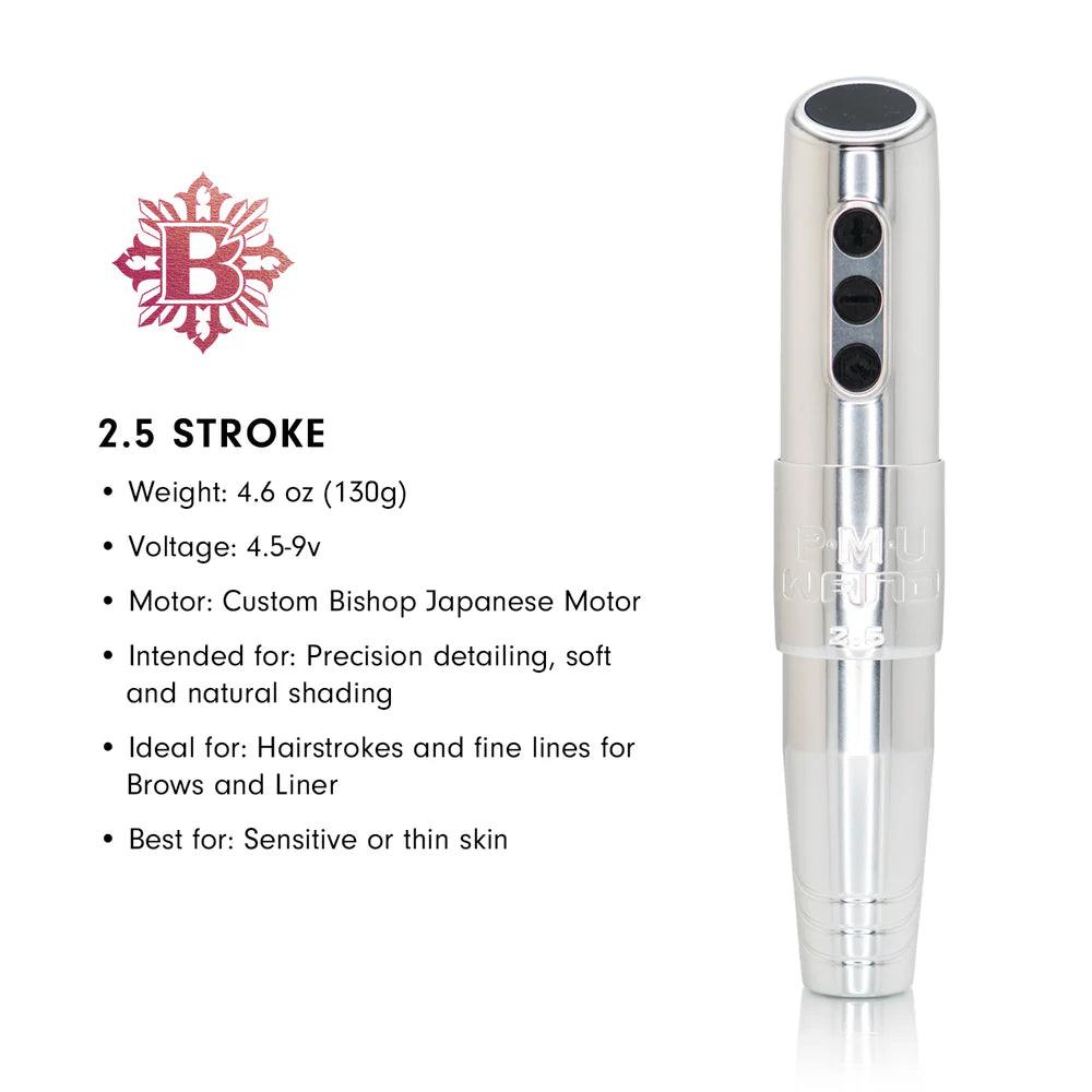 Bishop PMU Wand Silver Wireless Machine Kit - BVShop