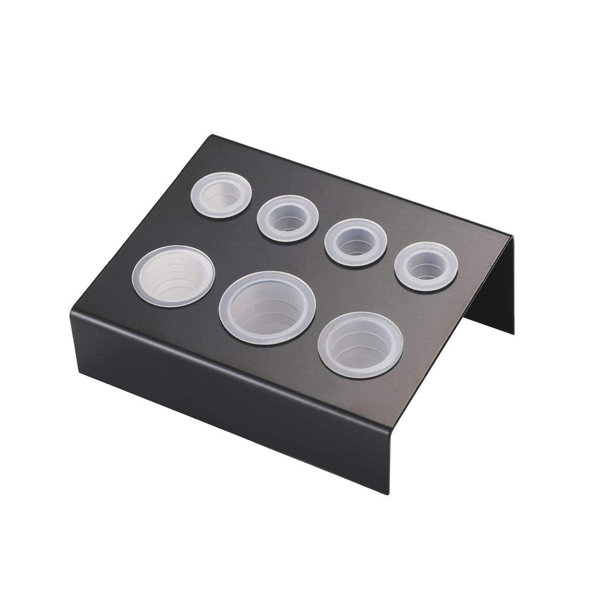 Black Metal Caps Holder 7 Holes - BVShop