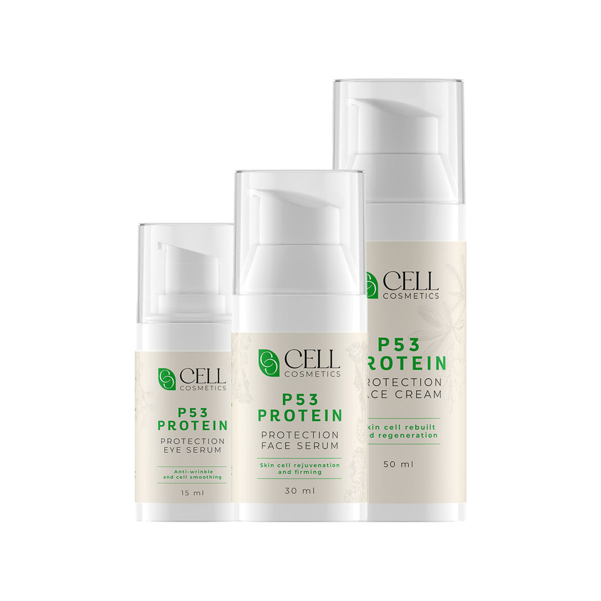 CELL COSMETICS Eye Serum – P53 Protein 15 ml - BVShop