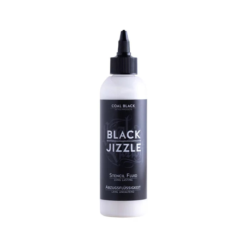 Coal Black Black Jizzle Stencil Fluid 200ml - BVShop