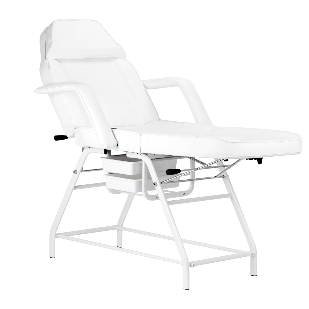 COSMETIC CHAIR 557A WITH CUVETTE WHITE - BVShop