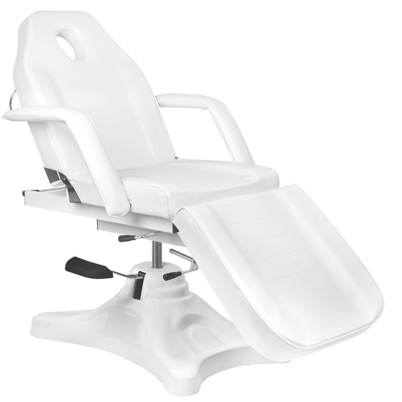Cosmetic chair hyd. a 234d with cradle white - BVShop