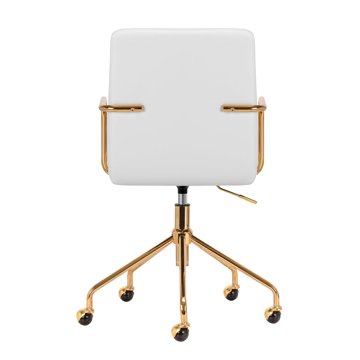 Cosmetic chair QS-OF211G gold light grey - BVShop
