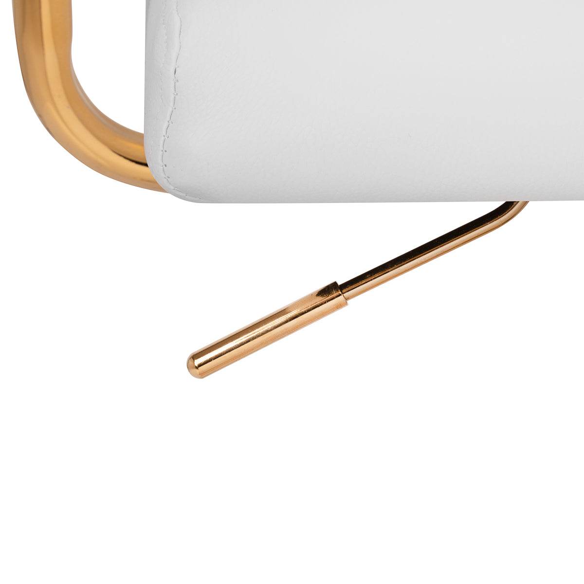 Cosmetic chair QS-OF211G gold light grey - BVShop