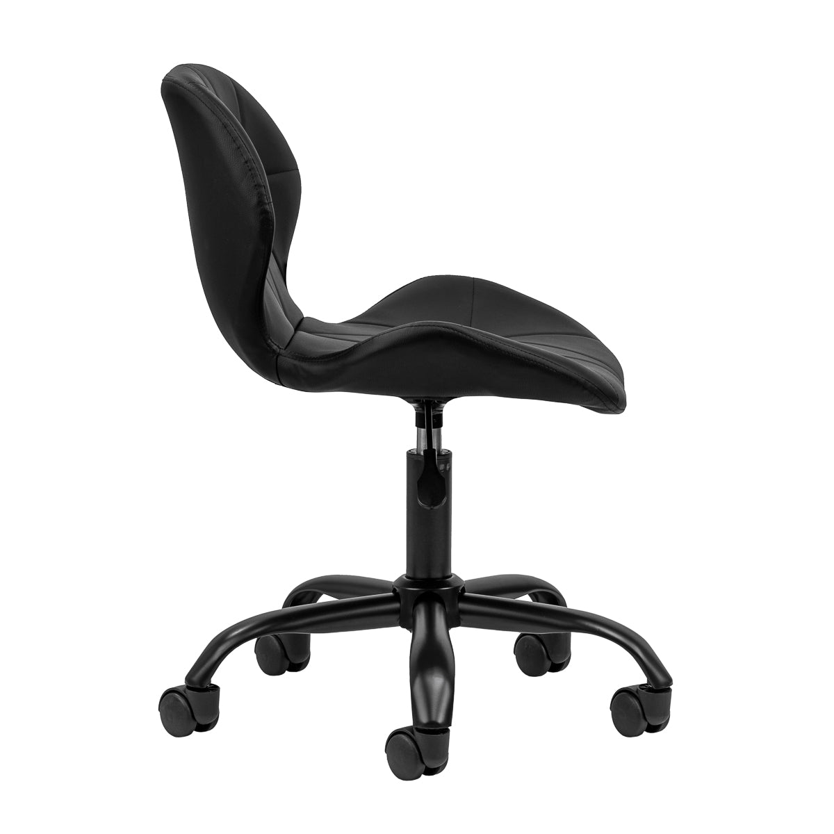 Cosmetic stool QS-06B black - BVShop