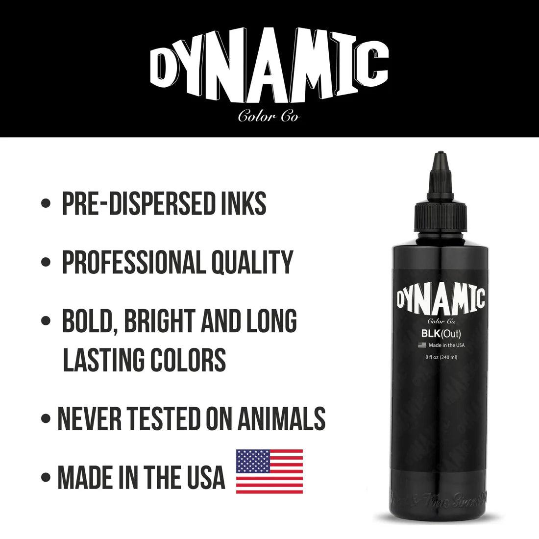 Dynamic BLKOUT Tattoo Pigment 240ml - BVShop
