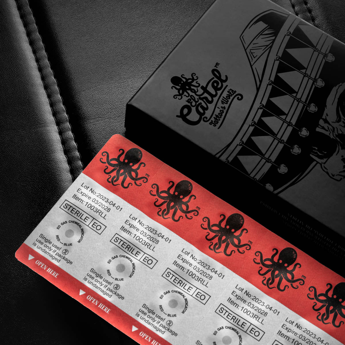 EL CARTEL V2 Tattoo Cartridges 0.18mm 5rl Long Taper 10pcs. - BVShop