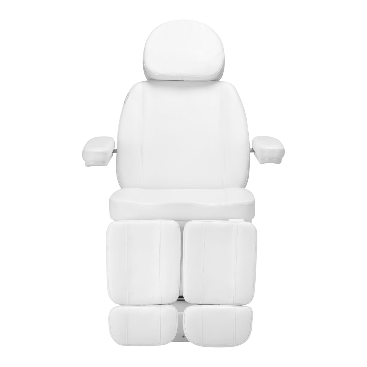 Electric cosmetic chair SILLON CLASSIC 3 motors with pedi cradle white - BVShop