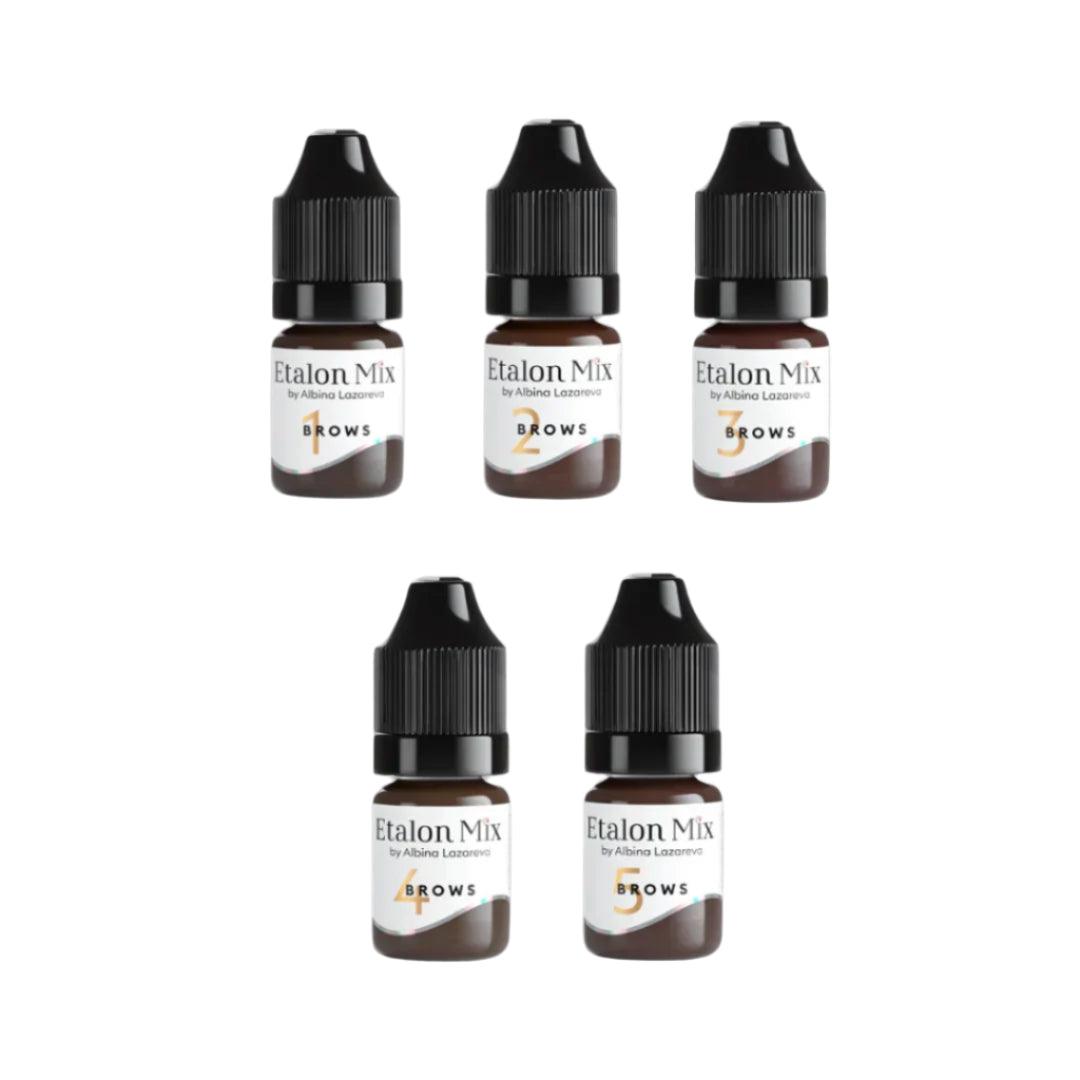 Etalon Mix Hybrid Line Eyebrow Mini Set 5x5ml - BVShop