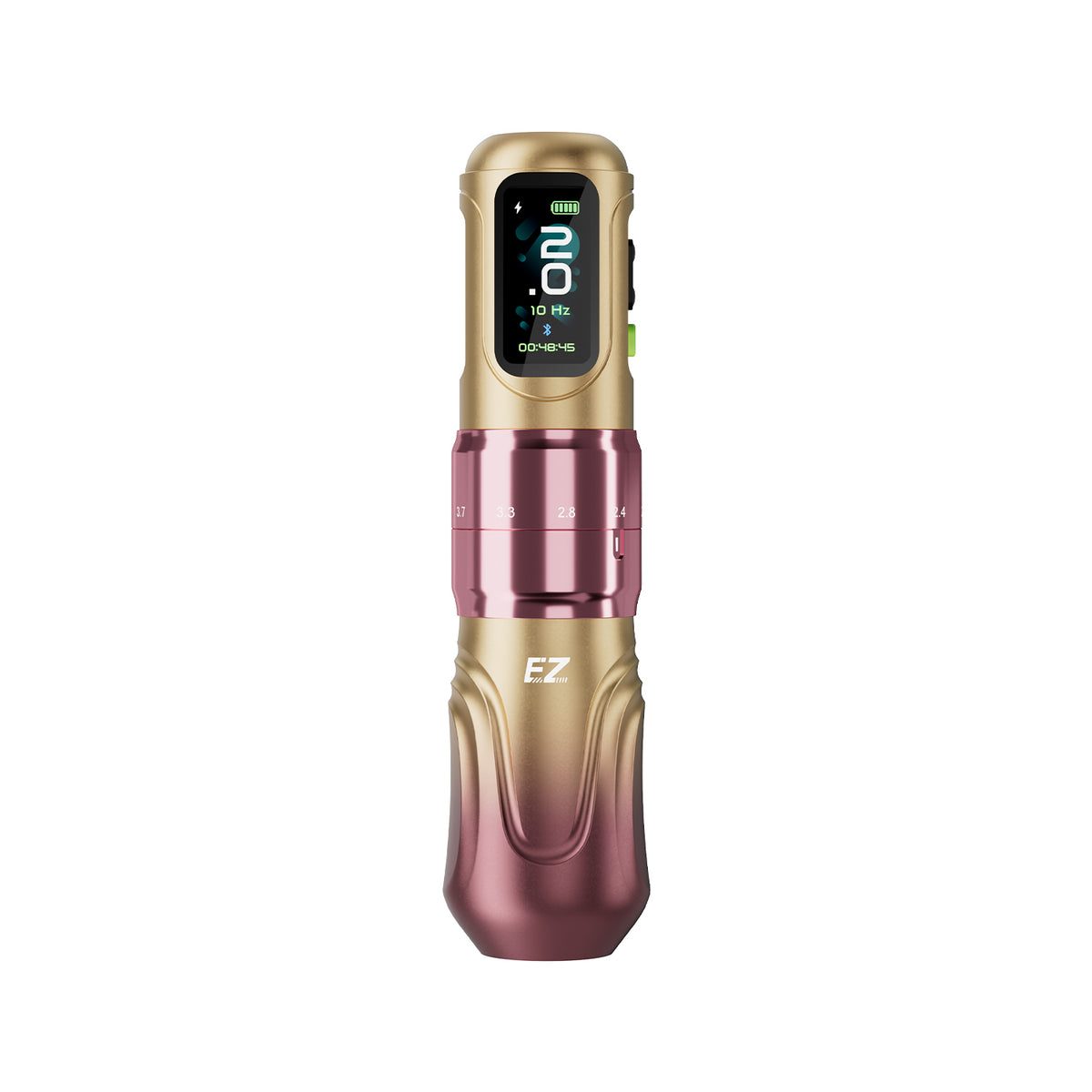 EZ P6 wireless tattoo pen Rose Gold Gradient professional machine