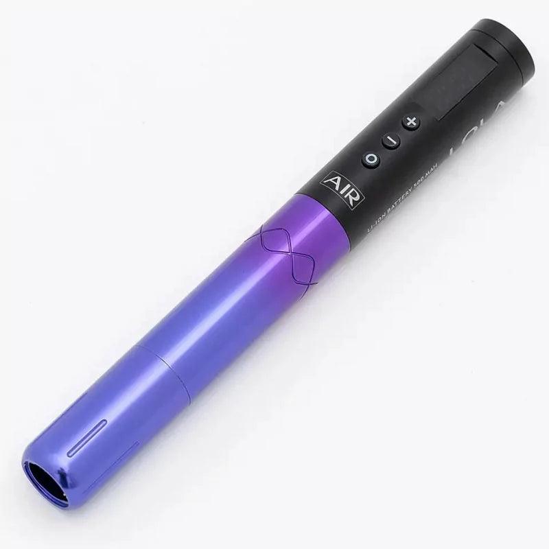 EZ Lola Air Wireless Tattoo And PMU Pen Black Power - Purple Gradient - BVShop