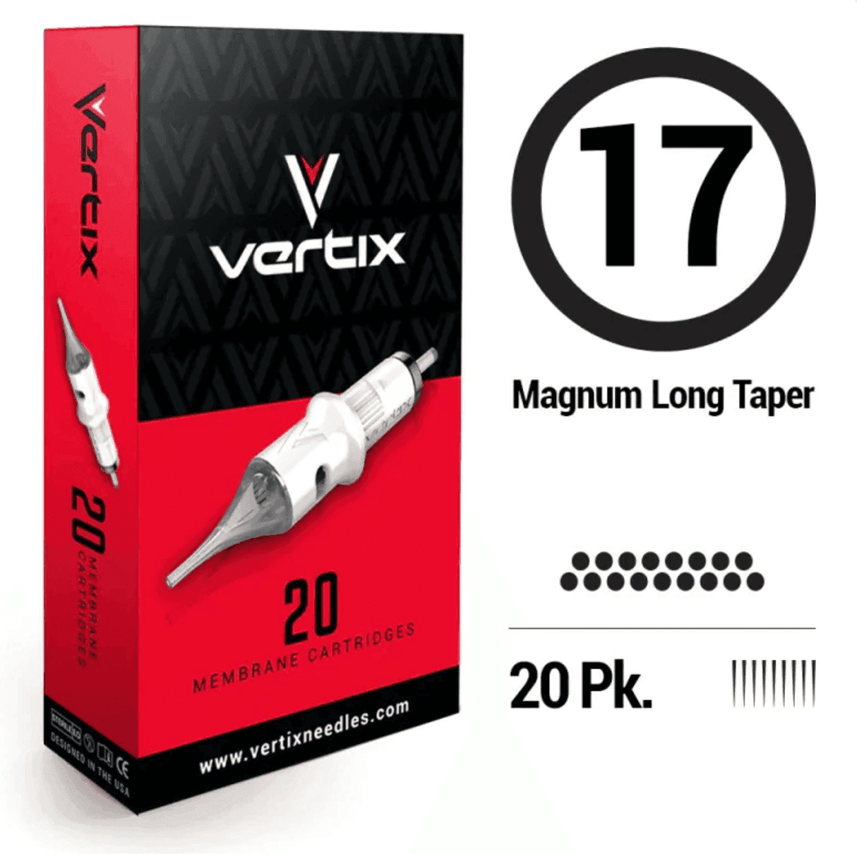 Vertix Tattoo Magnum Cartridges - BVShop