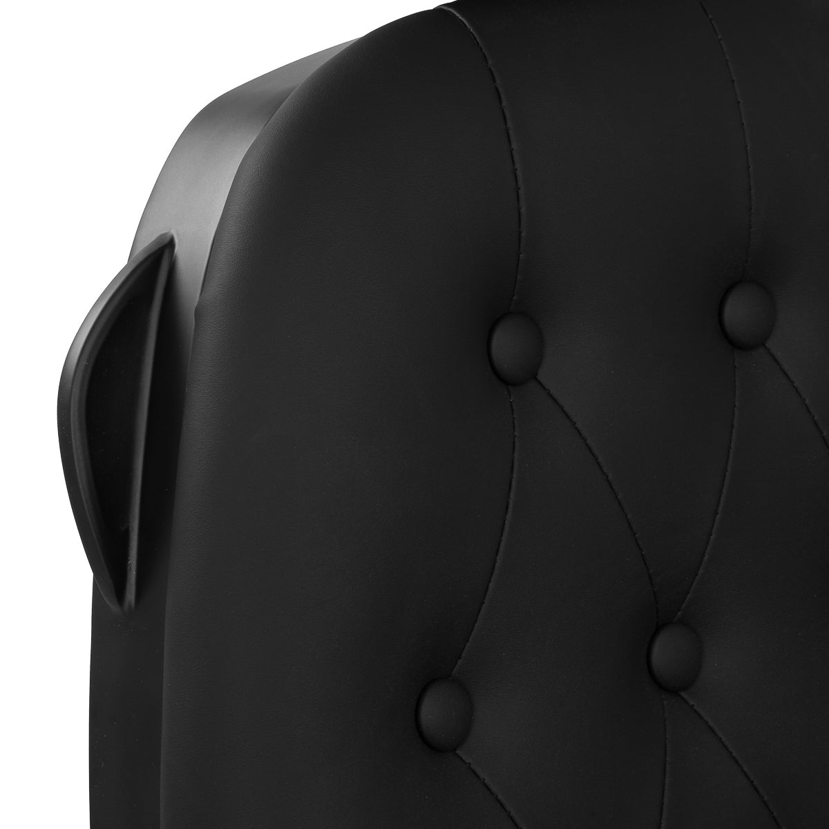 Gabbiano barber chair Francesco Black black - BVShop