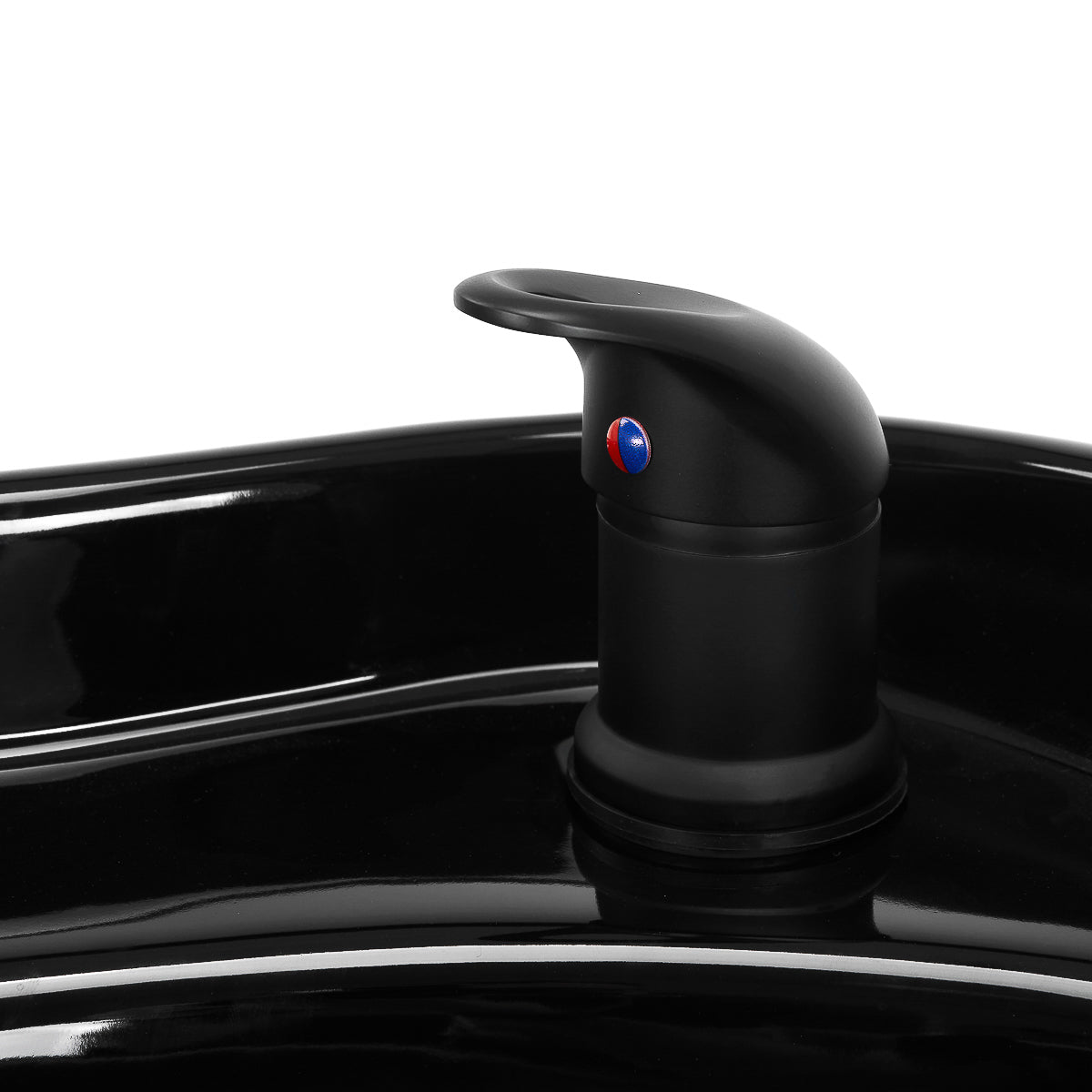 Gabbiano hairdressing wash unit Mataro black - BVShop