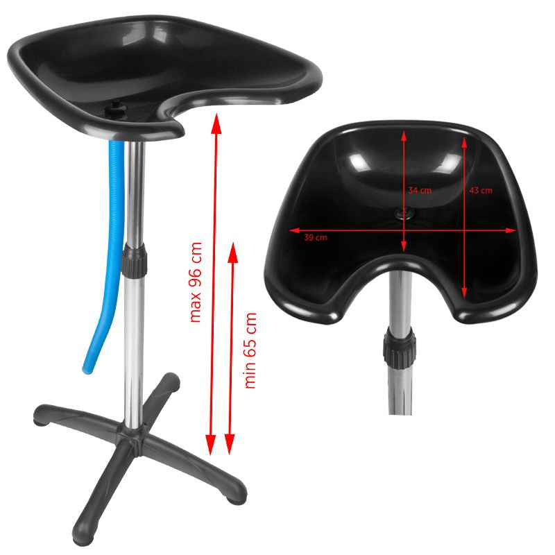 Gabbiano portable hairdressing wash unit on a stand 128 - BVShop