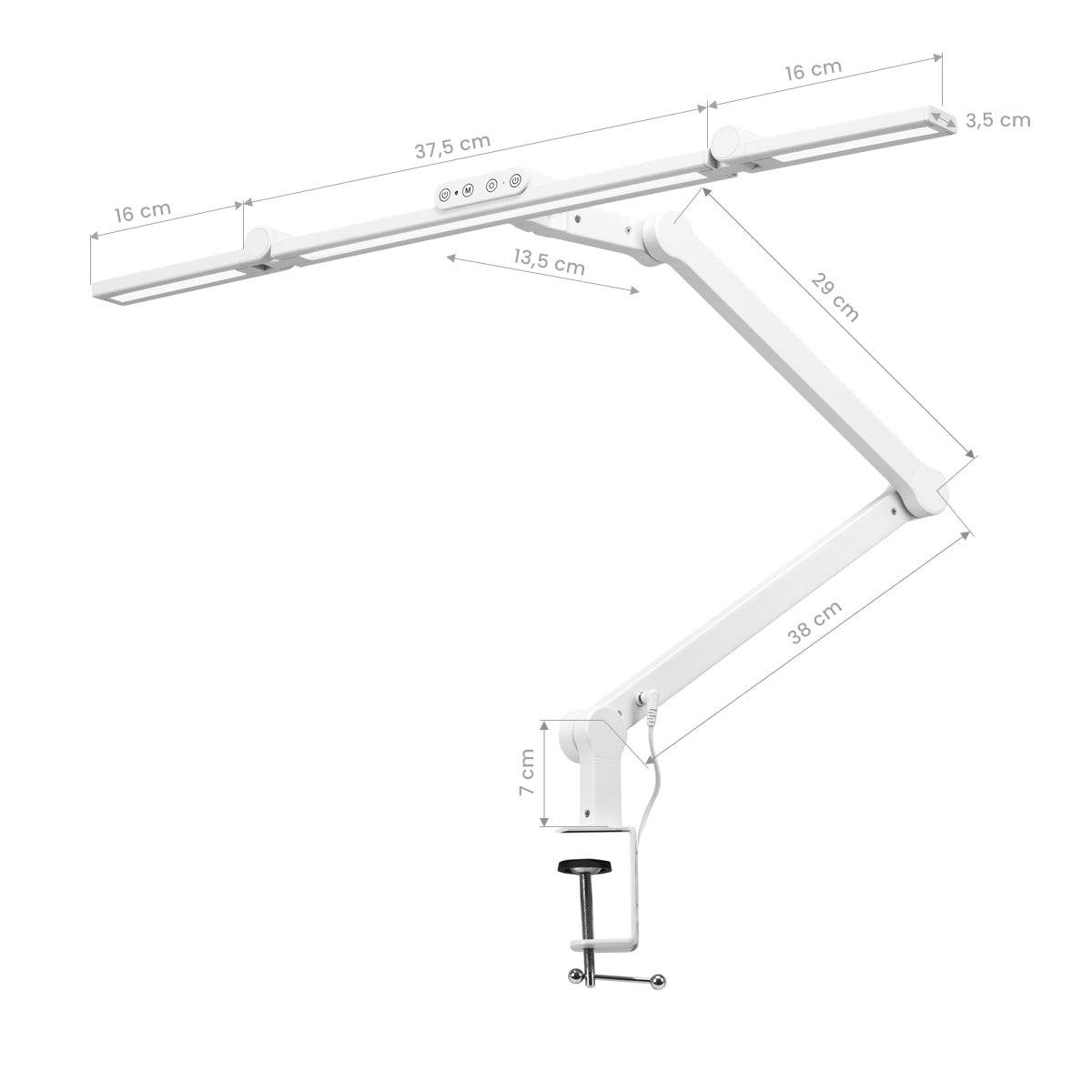 Glow L03 tabletop treatment lamp white - BVShop